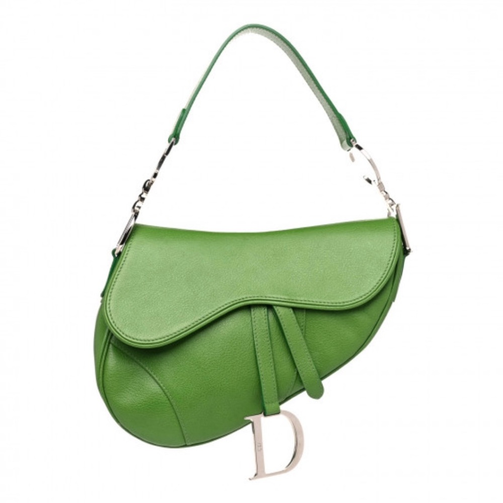 DIOR SADDLE BAG in Green